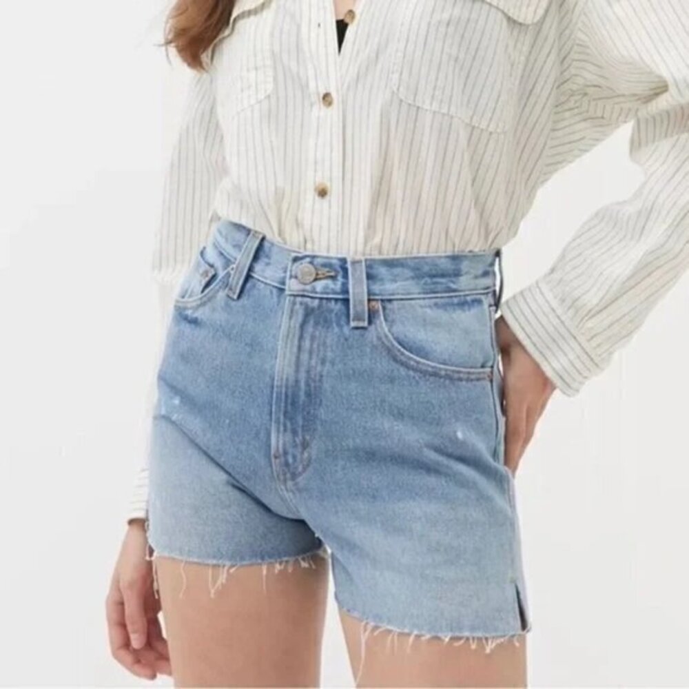 BDG Light Blue Jean Shorts